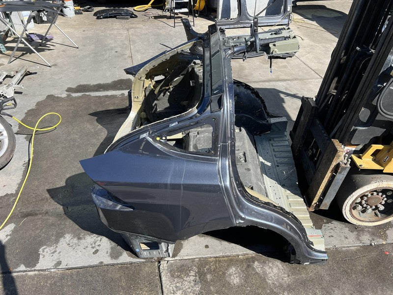 ⭕ 2016-2020 Tesla Model X MX Rear Left & Right Quarter Panel Cut Frame Gray PMNG