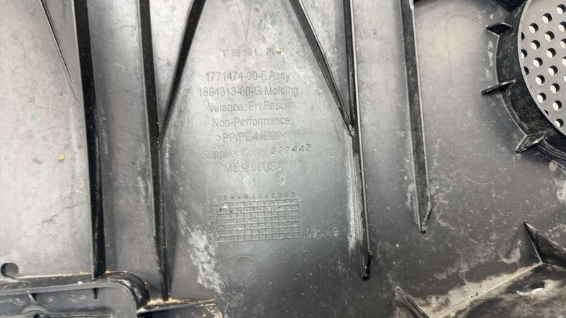 ⭕ 2024 2025 Tesla Model 3 Front Bumper Undertray Valance Fascia OEM 17