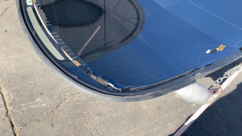 ⭕ 17-20 Model 3 M3 Trunk Panoramic Backlite Roof Glass Back Section 10