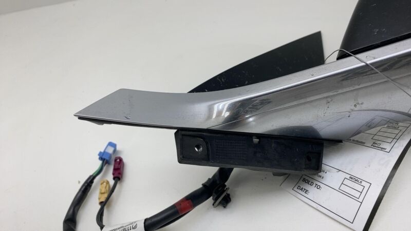 N/A ⭕ 2017-2020 Tesla Model 3 M3 Left Exterior Rear View Door Mirror LH Black - PBSB