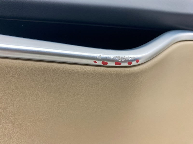 100810512L ⭕12-20 Tesla Model S Rear Passenger Side Door Panel Trim Card Right 1008105-12-L