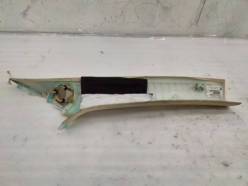 ⭕ 12-15 Model S Front Left & Right Upper A-Pillar Trim 1007441-00-H/10