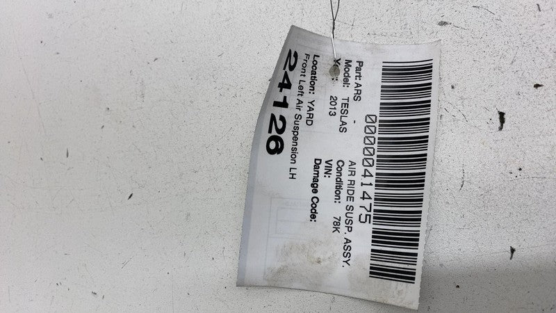 600635100C ⭕ 12-15 Model S Front Air Spring Module Shock Absorber Left RWD OEM 6006351-00-C
