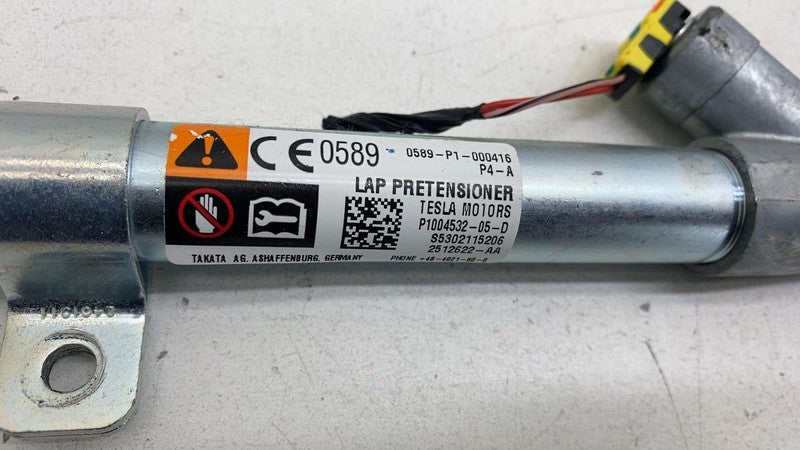 ⭕ 12-20 Tesla Model S Front Left Seat Belt 1st Row Lap Pretensioner 10