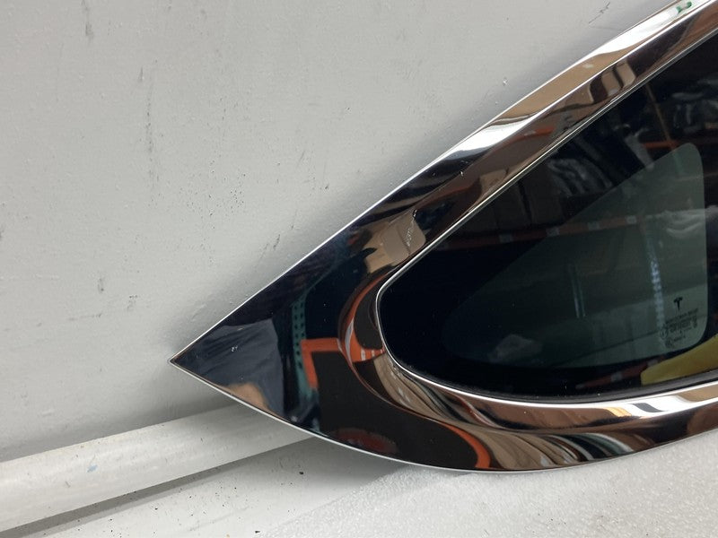 ⭕ 2016-2022 Tesla Model X MX Rear Passenger Side Quarter Window Glass 