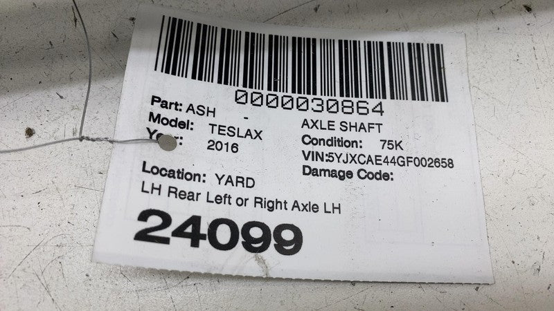 ⭕ 2016-2020 Tesla Model X Rear Driver Side CV Axle Shaft Halfshaft Left Assembly