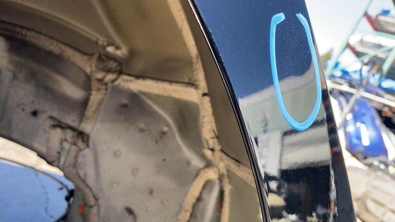 ⭕ 2017-2020 Tesla Model 3 Rear Right Quarter Panel Structural CutOut Black PBSB