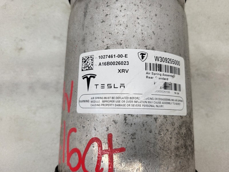 102746100E ⭕ 2015-2016 Tesla Model X MX Rear Suspension Air Spring Module Assy 1027461-00-E