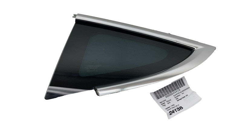 ⭕ 17-20 Tesla Model 3 Rear Driver Quarter Fixed Window Glass Left 1080703-00-H