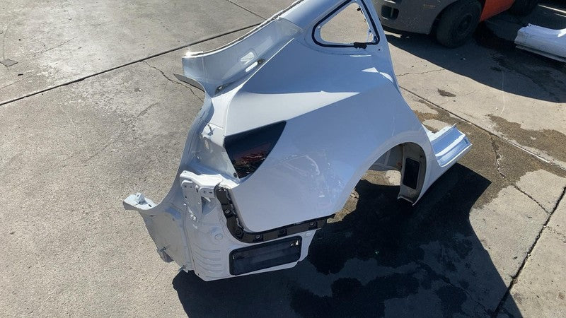 ⭕ 21-23 Tesla Model 3 Rear Right Quarter Panel Structural Frame Cut White - PPSW