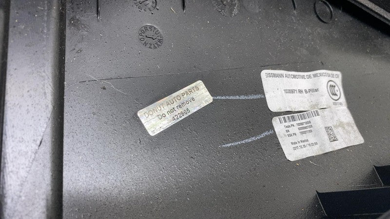 ⭕ 2016-2020 Tesla Model X MX B-Pillar Lower Trim and Air Duct Right 10