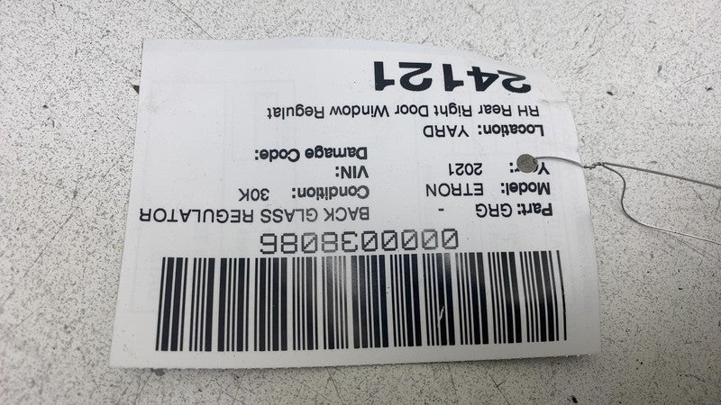 ⭕ 2019-2023 Audi e-Tron Rear Side Door Window Regulator & Motor Right 