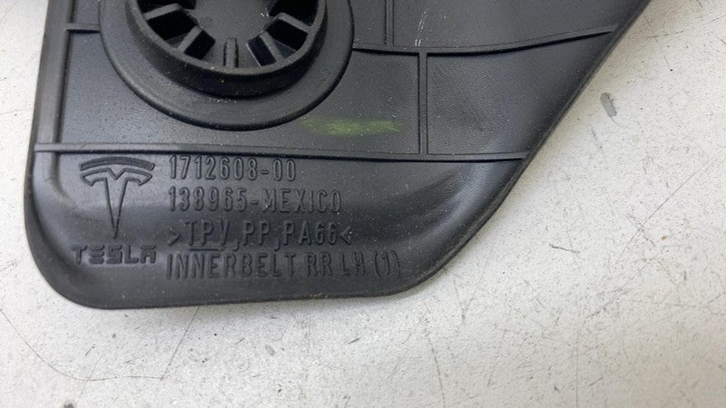 ⭕ 24-25 Tesla Model 3 Rear Left Door Inner Belt Weatherstrip Seal 1712