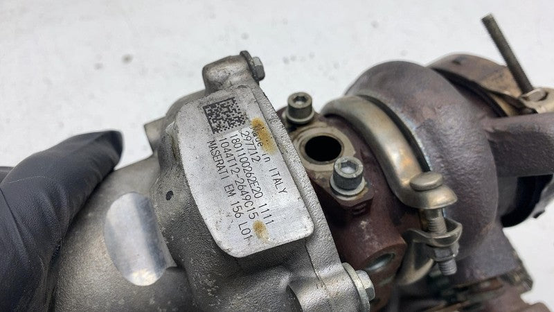 ⭕17-20 Maserati Levante Left Turbocharger 3.0 Turbo Charger Manifold w