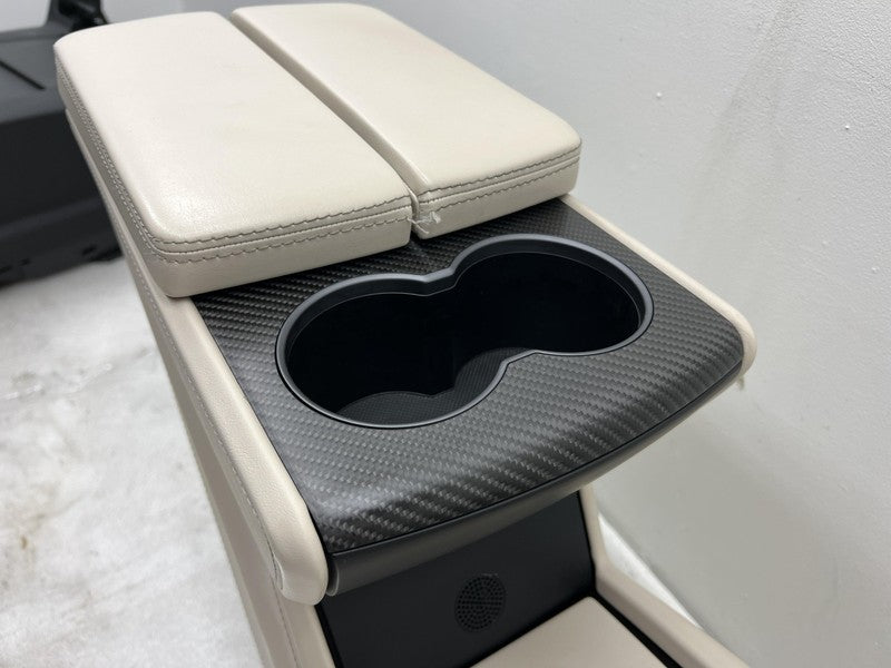 ⭕ 2016-2020 Tesla Model X Front Floor Center Console Carrier Armrest C