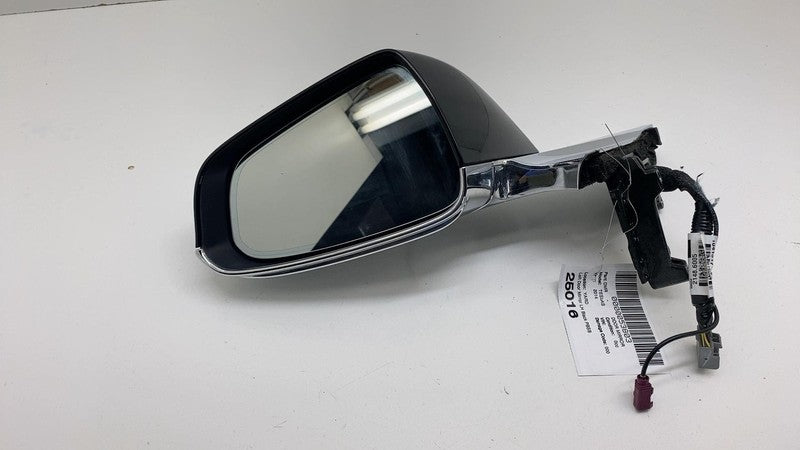 1041317 00 A 2012-2015 Tesla Model S Driver Exterior Rear View Door Mirror Left LH Black PBSB