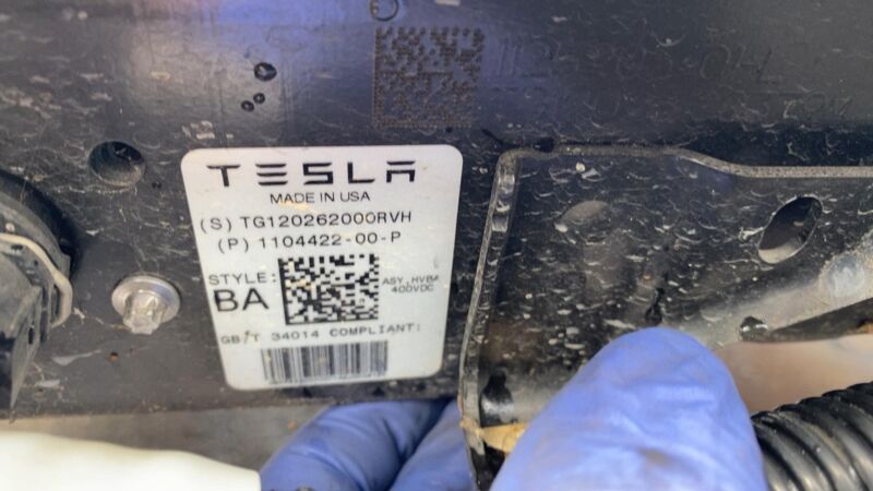 1104422 00 P ⭕ 2017-2020 Tesla Model 3 M3 Battery Pack Module Assembly Long Range AWD