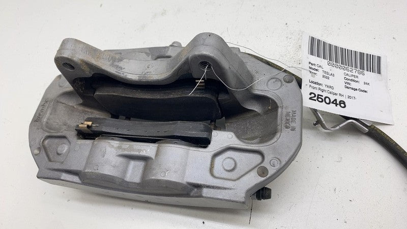 ⭕ 2017-2023 Tesla Model 3 Front Left Caliper w/ Brake Hose Line LH 104