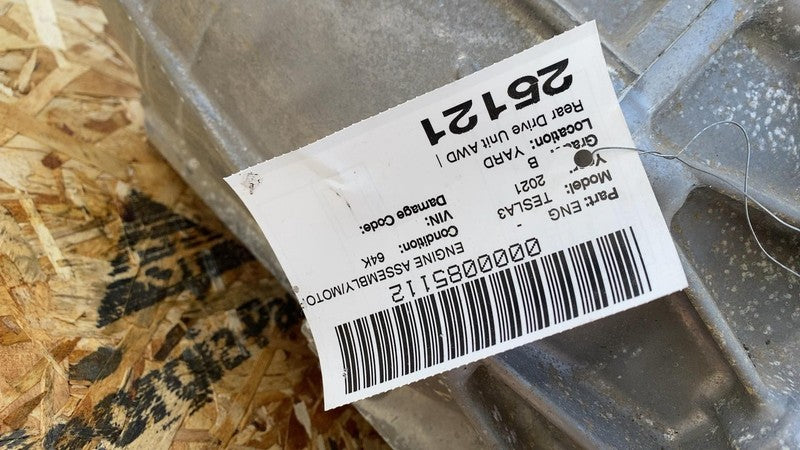 ⭕ 21-23 Model 3 Rear Drive Unit Engine Electric Motor Low Current 1120