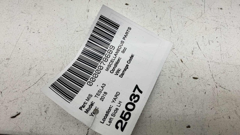 ⭕ 17-23 Model 3 Rear Left Door Window Inner Belt Weatherstrip Seal 109