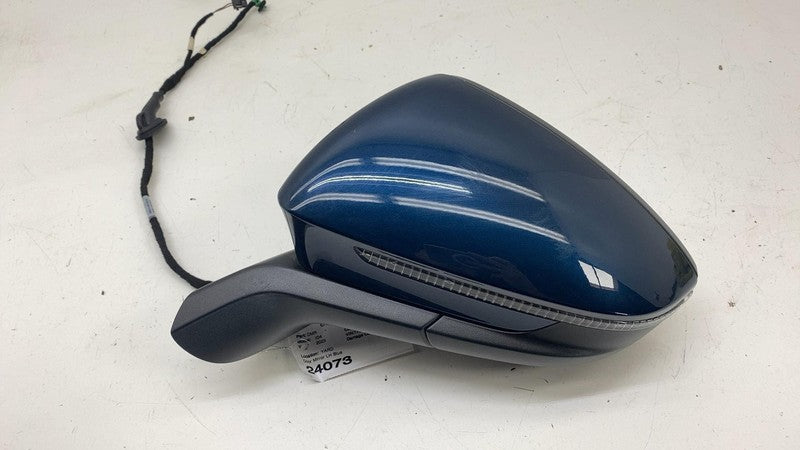 ⭕ 2021-2023 Volkswagen ID.4 Driver Side Exterior Rear View Door Mirror Left Blue