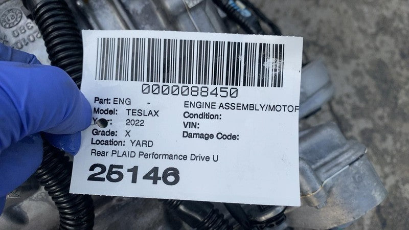 ⭕ 21-25 Model X S Engine Motor Rear Drive Unit PLAID Performance 17620