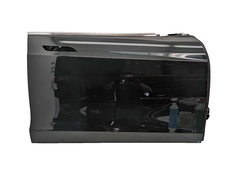 ⭕ 12-15 Tesla Model S Front Passenger Side Door Shell Panel Right Gree