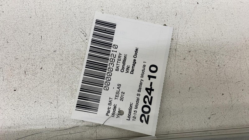 ⭕ 2012-2015 Tesla Model S MS Battery Module Solar Cell Assembly 100931