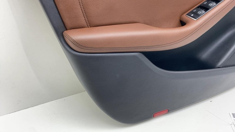 A0028201901 ⭕ 14-17 Mercedes-Benz B-Class Front Driver Side Door Panel Trim Cover Brown Left