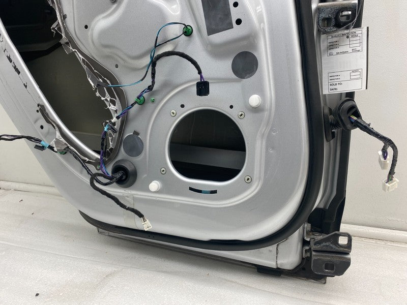 ⭕ 2012-2015 Tesla Model S MS Rear Left Door Shell Panel Silver PMSS 10