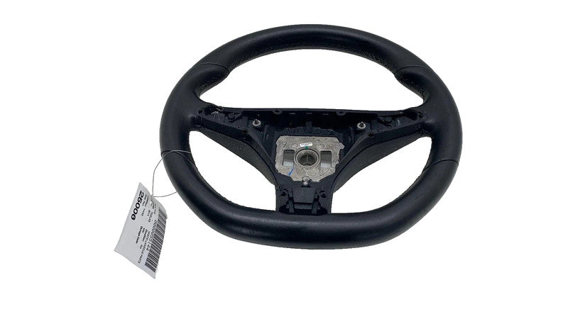 2012-2015 Tesla Model S MS Performance Steering Wheel Black Leather Assembly OEM