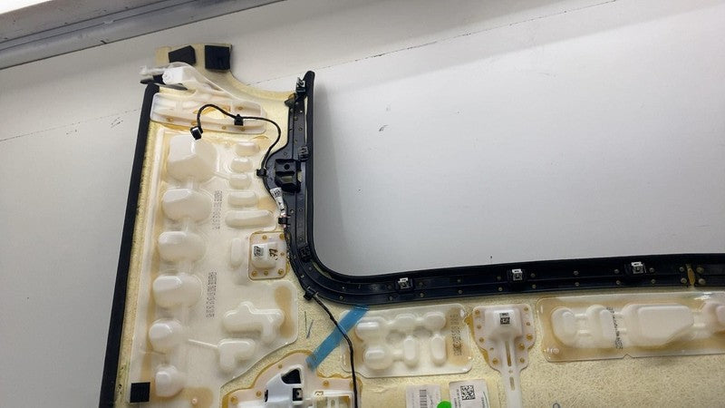 ⭕ 16-20 Tesla Model X Overhead Roof Headliner Ceiling Cover Black 1053