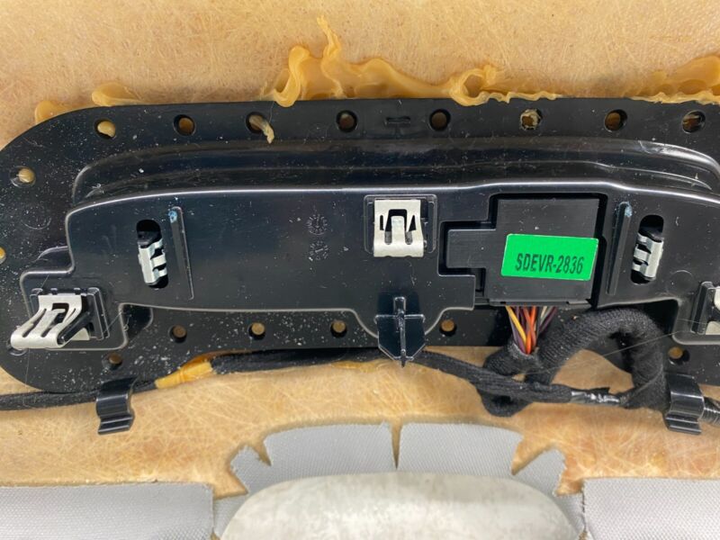 1101060 91 H 2017-2023 Tesla Model 3 Headliner w/ Left & Right Side Rail Trim Cover Assy Gray
