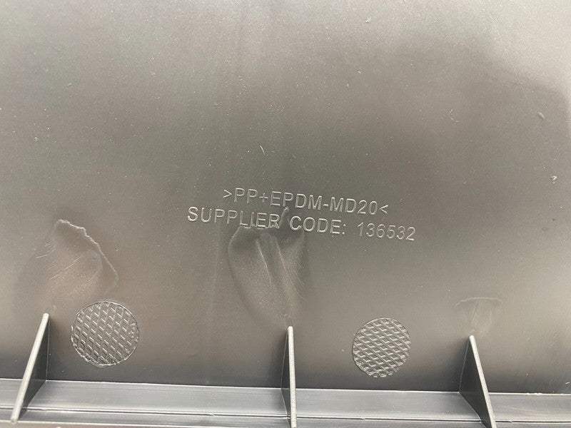 1084174 00 E 2017-2023 Tesla Model 3 M3 Front Bumper Lower Valance Under Tray Diffuser Shield