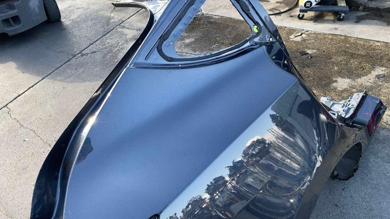 ⭕ 2020-2024 Tesla Model Y Rear Right Quarter Panel Structural Cutout Gray - PN01