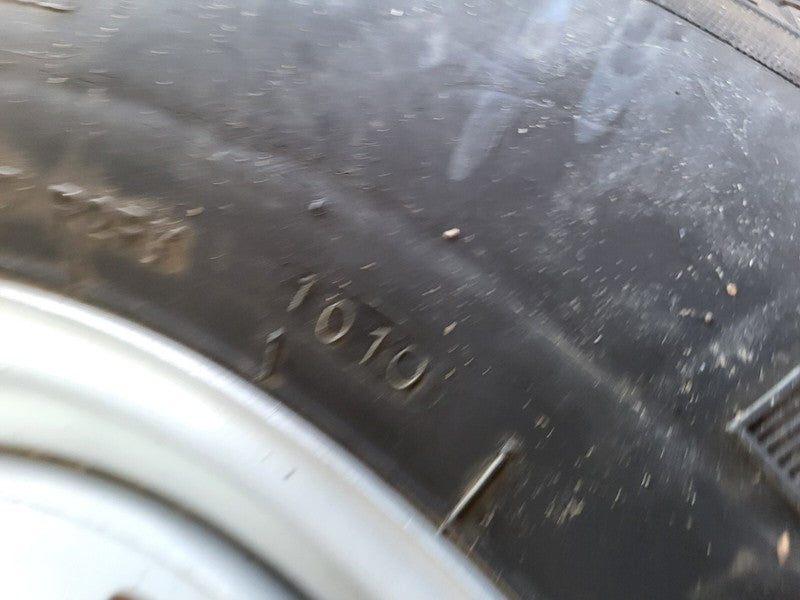 ⭕ Radial Trailer 13" Wheel Rim 13x4.5 w/ Tire ST185/80 H188ST 8-Spoke White x2