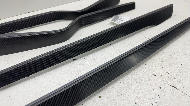 ⭕ 16-20 Tesla Model X SET of Front & Rear Left & Right Door Molding Tr