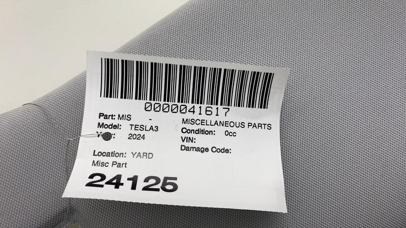 2024-2025 Tesla Model 3 Panoramic Sunroof Ceiling Moon Roof Headliner 