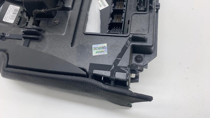 7P5863419 2011-2017 Porsche Cayenne Front Center Console Switch Control Panel Trim Black