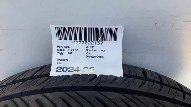 2017-2023 Tesla Model 3 M3 Michelin Wheel Tire 235/40ZR19 Pilot Sport 