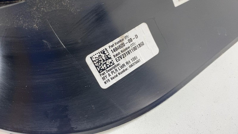 ⭕ 20-24 Tesla Model Y Right A-Pillar Door Scuff Plate Trim Lower RH 14