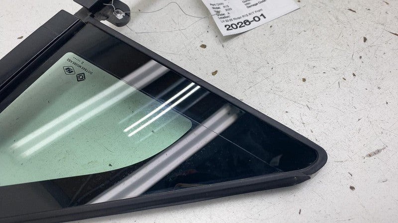 ⭕22-25 Rivian R1S Front Left Door Corner Quarter Fixed Glass Window PT