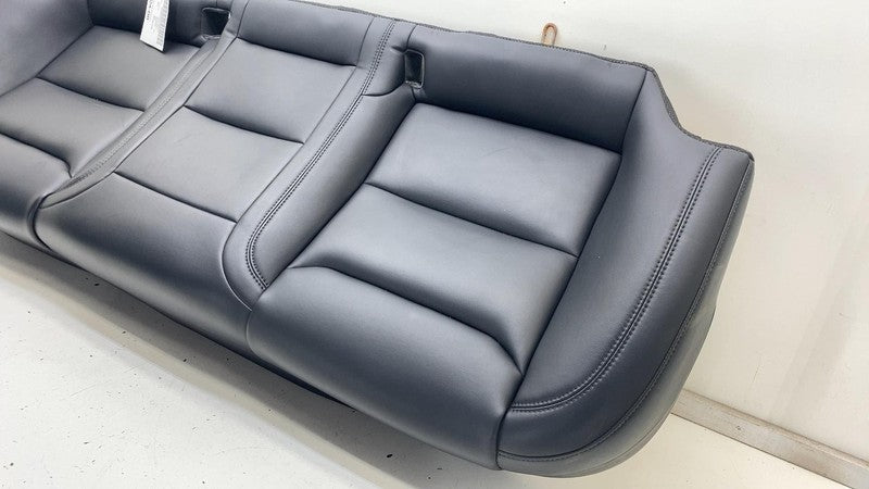 ⭕ 2020 2021 2022 Tesla Model S Rear 2nd Row Lower Bottom Seat Black Le