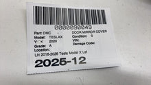 ⭕ 16-26 Tesla Model X Driver Side Mirror Cap Cover Left Blue PPSB 1054430-00-D