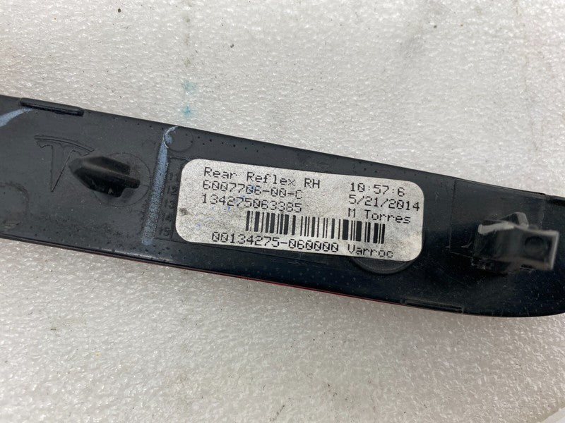 ⭕12-20 Model S Rear Left & Right Bumper Lamp Reflector 6007705-00-C/60