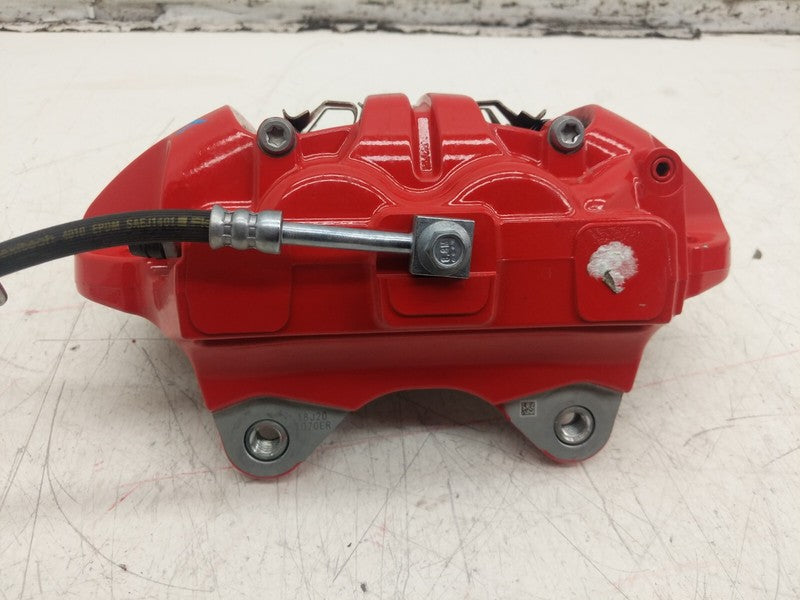 1044642 00 D ⭕ 2017-2022 Tesla Model 3 Front Performance Brake Caliper Red Right 1044642-00-D