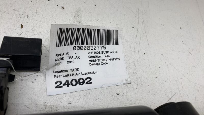 102706200C 19-20 Model X Rear Left Suspension Air Spring Module (Adaptive) AWD 1027062-00-C