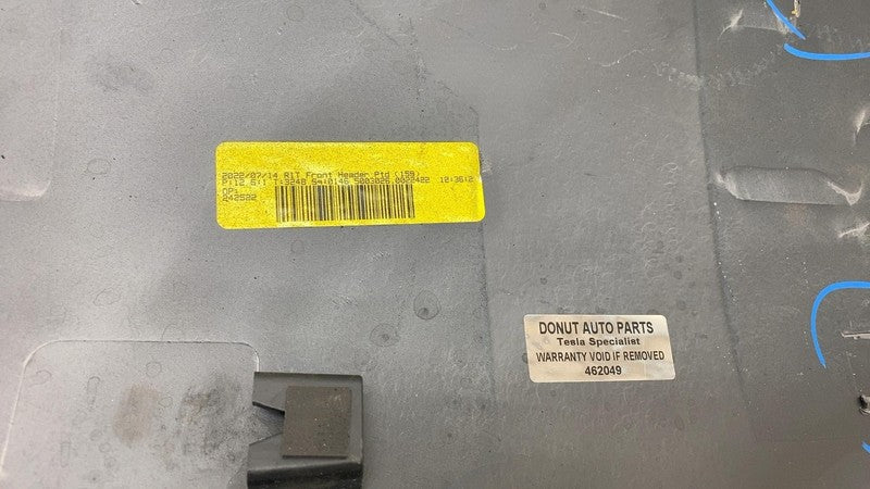 ⭕ 2022-2024 Rivian R1t Front Header Upper Trim Blue (Damaged)