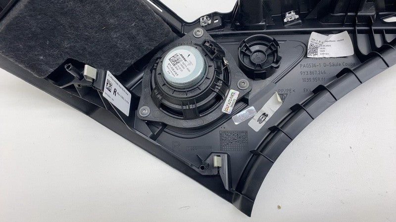 9Y3.867.246 ⭕2019-2024 Porsche Cayenne Rear Right Quarter D-Pillar Trim w/ Speaker 9Y3867246