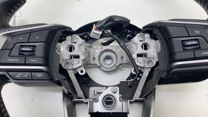 ⭕ 2018-2023 Subaru XV Crosstrek Front Steering Wheel w/ Switch Leather Assembly